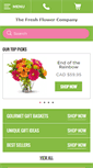 Mobile Screenshot of freshflowerco.com